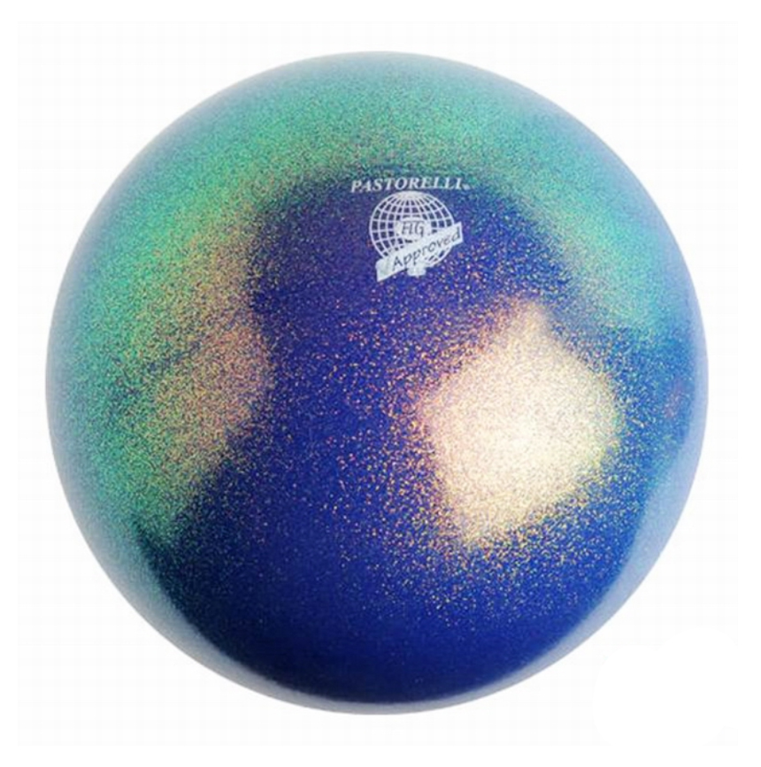 Ball-Pastorelli-Glitter-Blu-Oceano-HV-18-cm-FIG-Art.-00032.jpg Ball Pastorelli Glitter Blu Oceano HV 18 cm FIG Art. 00032 - Image 1