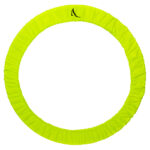 Light monochromatic hoop cover color: Fluorescent yellow
