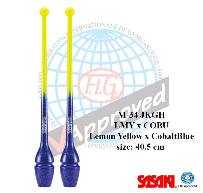 LEMON-YELLOW-x-COBALTBLUE-LMYxCOBU-41.jpg Sasaki Clubs M-34GH LMYxCOBU (Luminous Yellow-Cobalt Blue) - Image 1