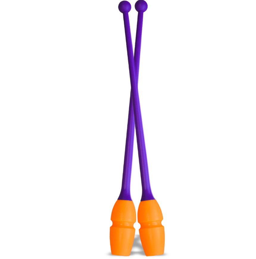 Masha-clubs-40.50-cm-Color-Violet-Orange.jpg Masha clubs 40.50 cm Color: Violet-Orange - Image 1